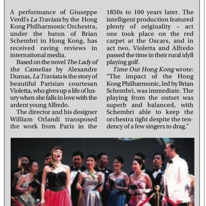 La Traviata with honours
Sunday Times of Malta 4.11.2012
