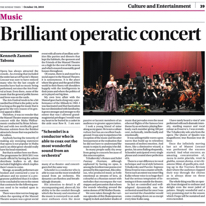 Brilliant operatic concert
Sunday Times of Malta
10.10.2010
