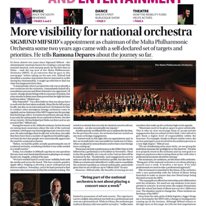 More Visibility
Sunday Times of Malta
19.04.2015
