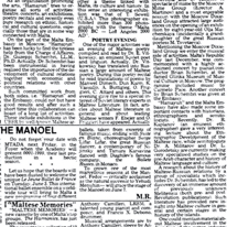 Moscow cultural activities
Sunday Times of Malta
25.05.1986