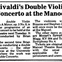 Manoel Theatre
Times of Malta
1.06.1988