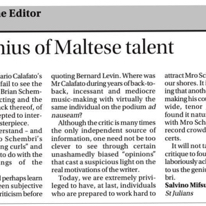 Maltese talent
Times  of Malta
9.10.2008