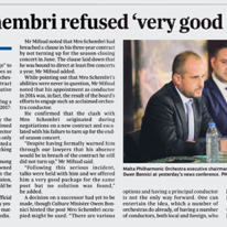 "Very good package"
Times of Malta
23.09.2017